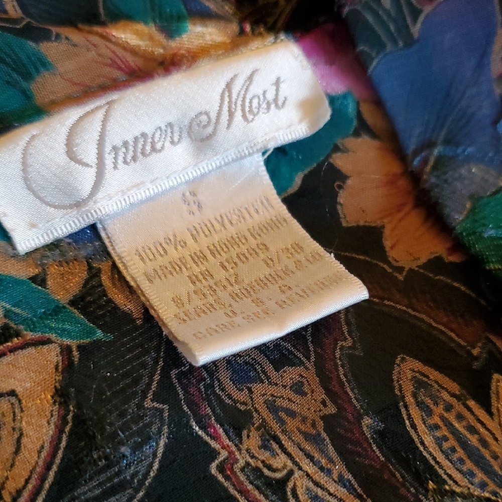 Floral Women's Robe - Picture 3 of 5